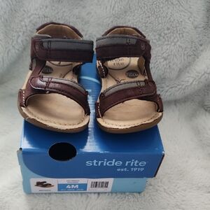 Stride Rite Brown Toddler Sandals